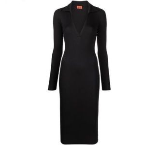 ALIX NYC Monterey Midi Dress In Black